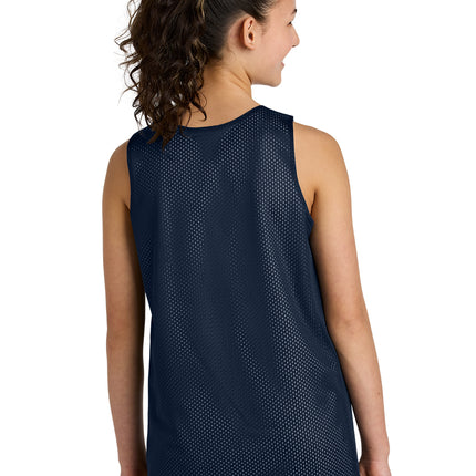 Sport‑Tek® Youth PosiCharge® Reversible Mesh Tank – YST5000