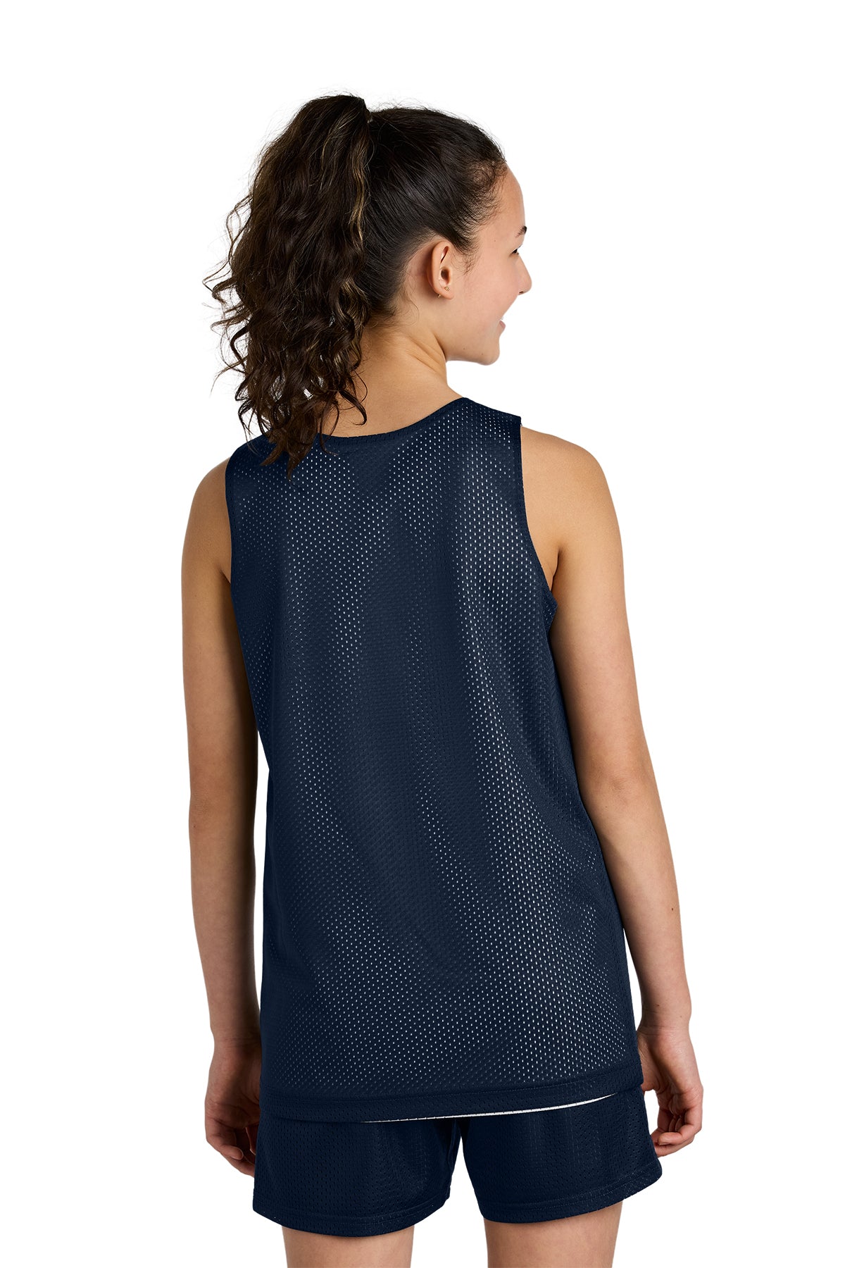 Sport‑Tek® Youth PosiCharge® Reversible Mesh Tank – YST5000