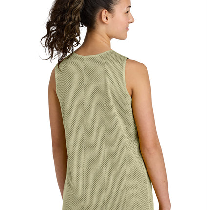Sport‑Tek® Youth PosiCharge® Reversible Mesh Tank – YST5000