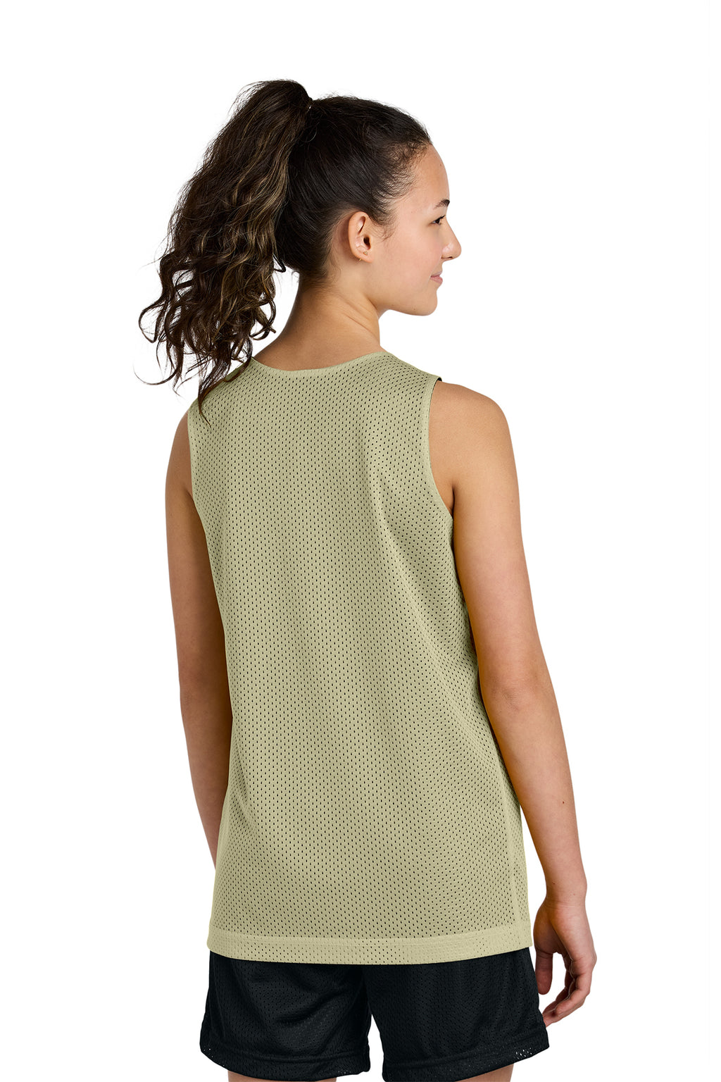 Sport‑Tek® Youth PosiCharge® Reversible Mesh Tank – YST5000