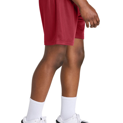 Sport‑Tek® Youth PosiCharge Mesh 5” Short – YST5100