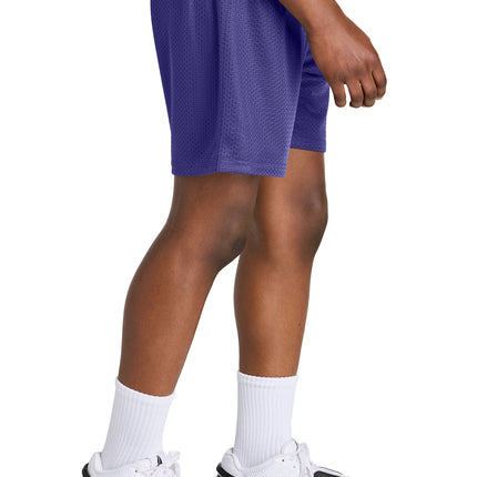 Sport‑Tek® Youth PosiCharge Mesh 5” Short – YST5100