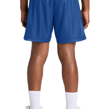 Sport‑Tek® Youth PosiCharge Mesh 5” Short – YST5100