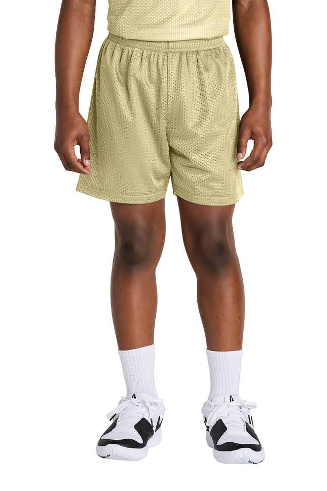 Sport‑Tek® Youth PosiCharge Mesh 5” Short – YST5100