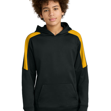 Sport‑Tek® Youth Sport‑Wick Fleece United Pullover Hoodie – YST255