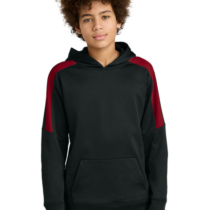 Sport‑Tek® Youth Sport‑Wick Fleece United Pullover Hoodie – YST255