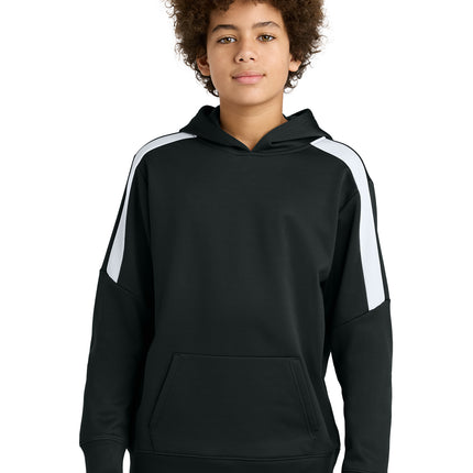 Sport‑Tek® Youth Sport‑Wick Fleece United Pullover Hoodie – YST255