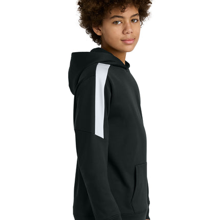 Sport‑Tek® Youth Sport‑Wick Fleece United Pullover Hoodie – YST255