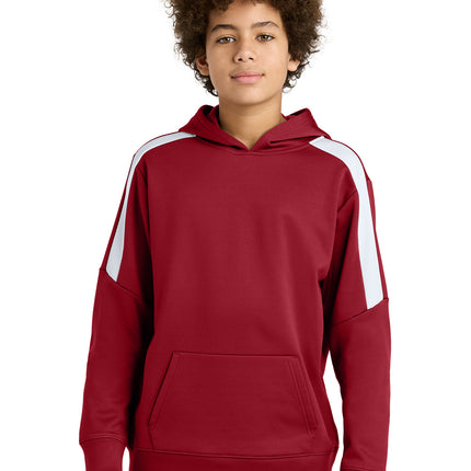 Sport‑Tek® Youth Sport‑Wick Fleece United Pullover Hoodie – YST255