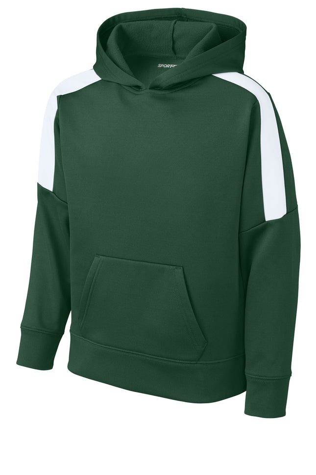 Sport‑Tek® Youth Sport‑Wick Fleece United Pullover Hoodie – YST255