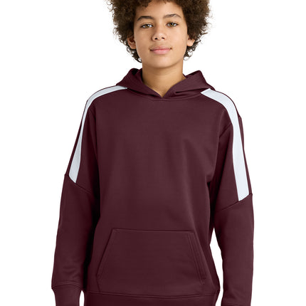 Sport‑Tek® Youth Sport‑Wick Fleece United Pullover Hoodie – YST255