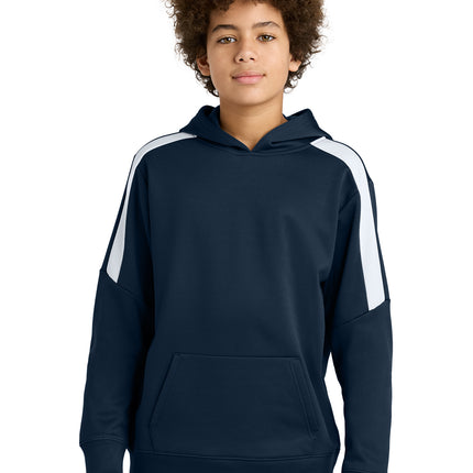 Sport‑Tek® Youth Sport‑Wick Fleece United Pullover Hoodie – YST255