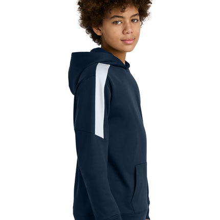 Sport‑Tek® Youth Sport‑Wick Fleece United Pullover Hoodie – YST255