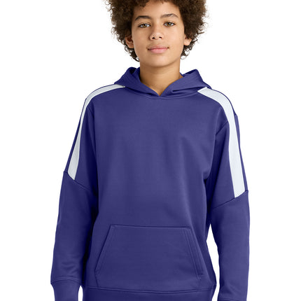Sport‑Tek® Youth Sport‑Wick Fleece United Pullover Hoodie – YST255