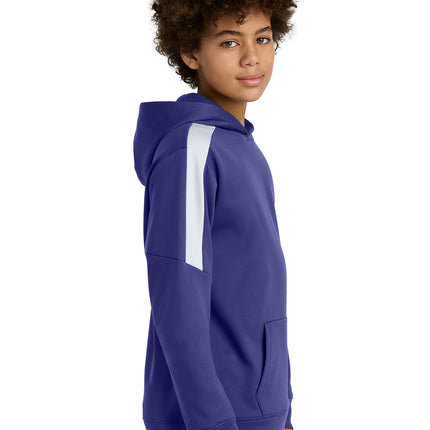Sport‑Tek® Youth Sport‑Wick Fleece United Pullover Hoodie – YST255