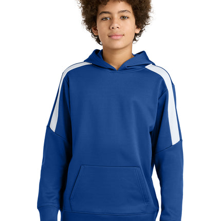 Sport‑Tek® Youth Sport‑Wick Fleece United Pullover Hoodie – YST255