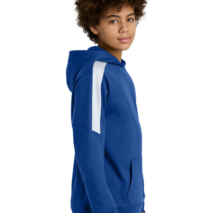Sport‑Tek® Youth Sport‑Wick Fleece United Pullover Hoodie – YST255