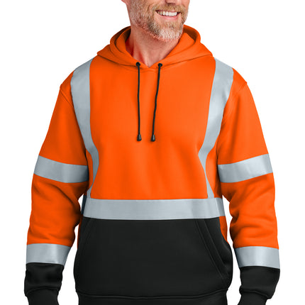 CornerStone ANSI Class 3 Heavy‑Duty Fleece Safety Hoodie – CSF301
