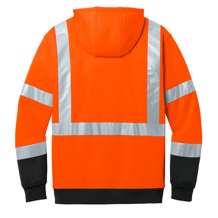 CornerStone ANSI Class 3 Heavy‑Duty Fleece Safety Hoodie – CSF301