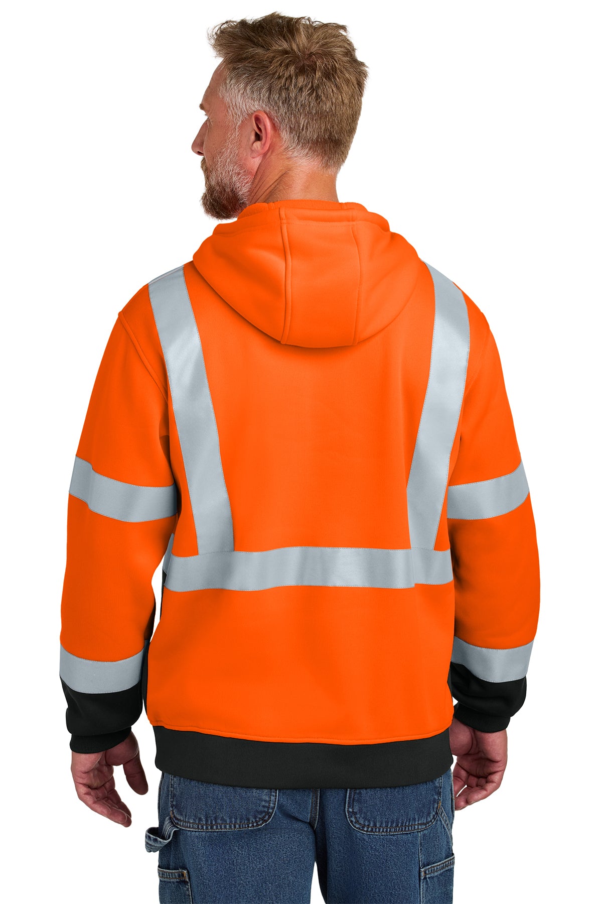 CornerStone ANSI Class 3 Heavy‑Duty Fleece Safety Hoodie – CSF301