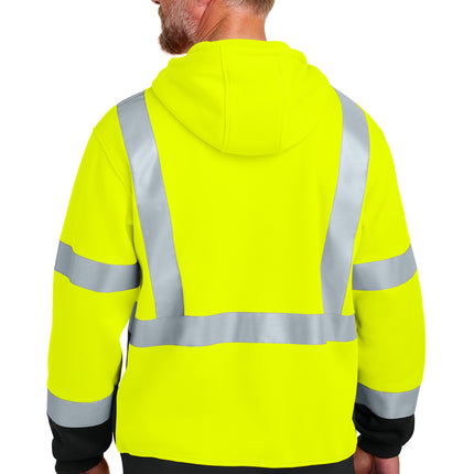 CornerStone ANSI Class 3 Heavy‑Duty Fleece Safety Hoodie – CSF301