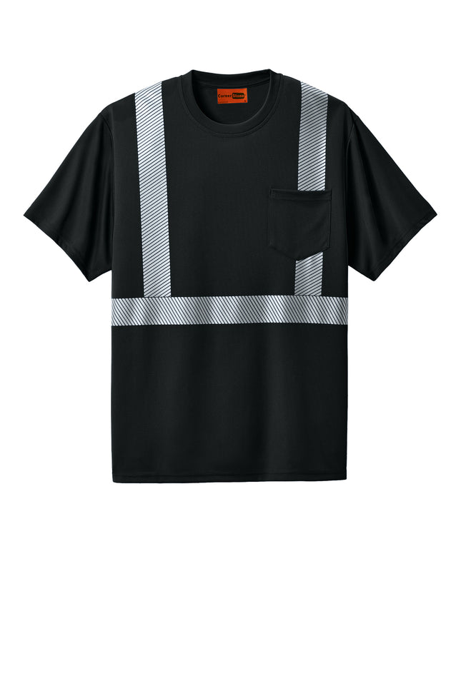 CornerStone® Enhanced Visibility Segmented Tape Tee – CS206