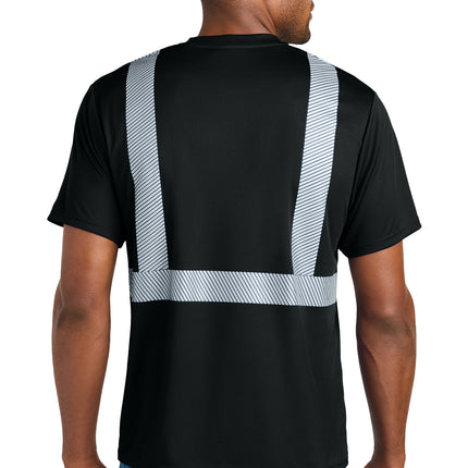 CornerStone® Enhanced Visibility Segmented Tape Tee – CS206