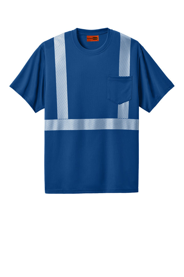 CornerStone® Enhanced Visibility Segmented Tape Tee – CS206