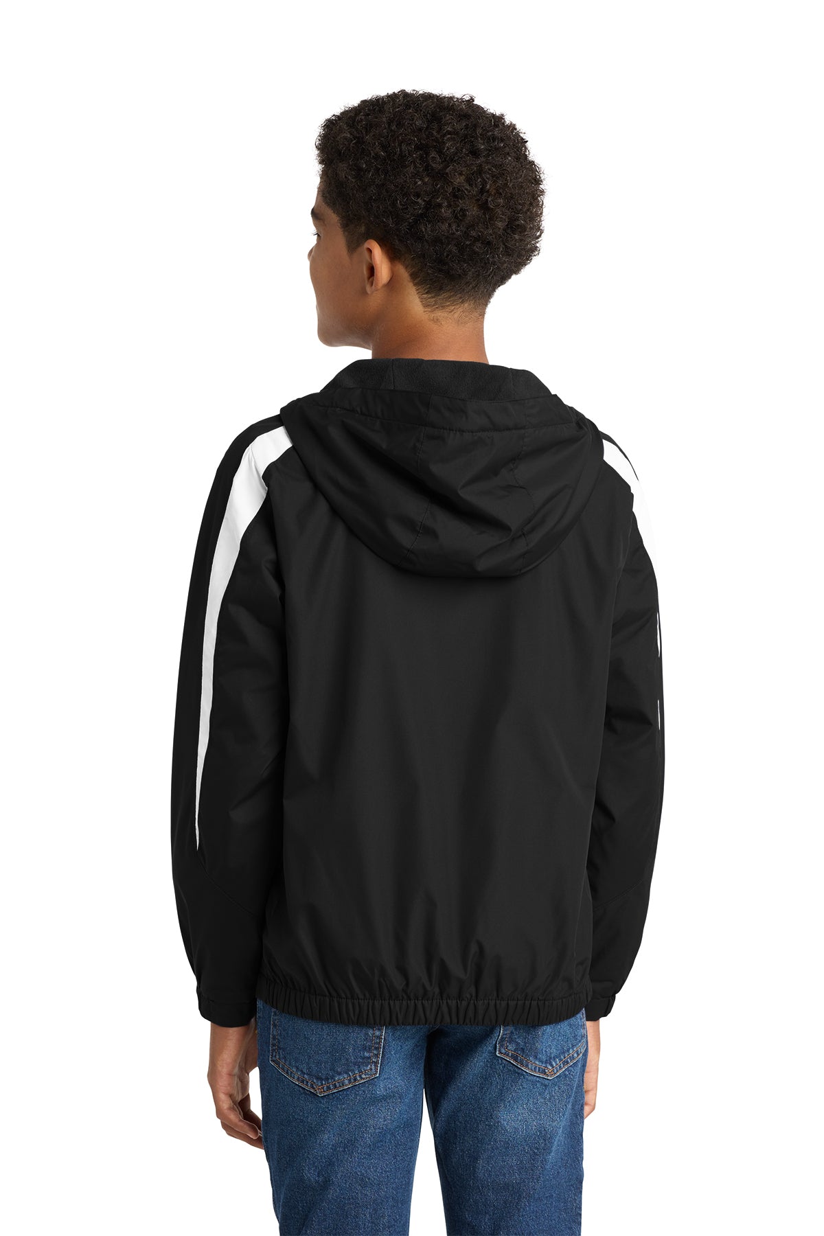 Sport‑Tek® Youth Fleece‑Lined Colorblock Jacket – YST81