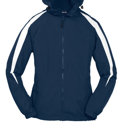 Sport‑Tek® Youth Fleece‑Lined Colorblock Jacket – YST81