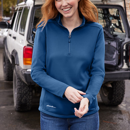 Eddie Bauer® Women’s Smooth Mid Layer Fleece 1/2‑Zip – EB2370