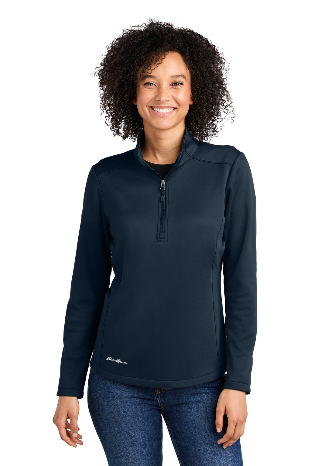 Eddie Bauer® Women’s Smooth Mid Layer Fleece 1/2‑Zip – EB2370