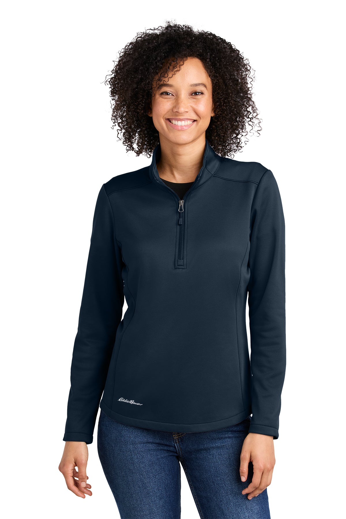 Eddie Bauer® Women’s Smooth Mid Layer Fleece 1/2‑Zip – EB2370