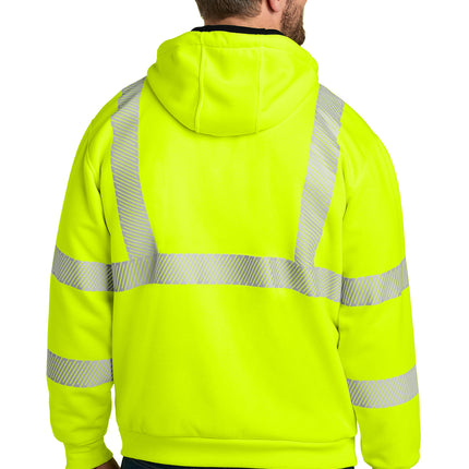 Carhartt® ANSI 107 Class 3 Lined Full‑Zip Sweatshirt – CT104988