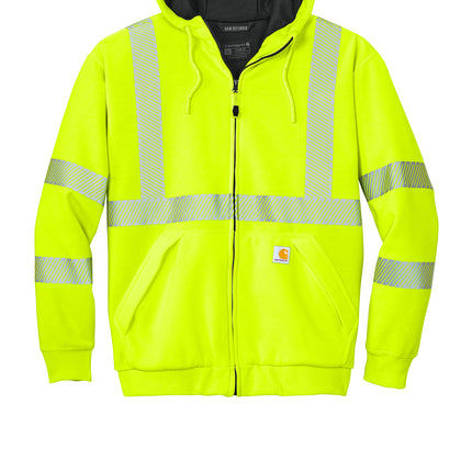 Carhartt® ANSI 107 Class 3 Lined Full‑Zip Sweatshirt – CT104988