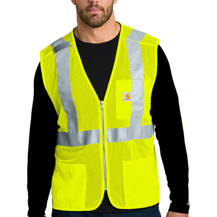 Carhartt® ANSI Class 2 Mesh Zip‑Front Vest – CT106171