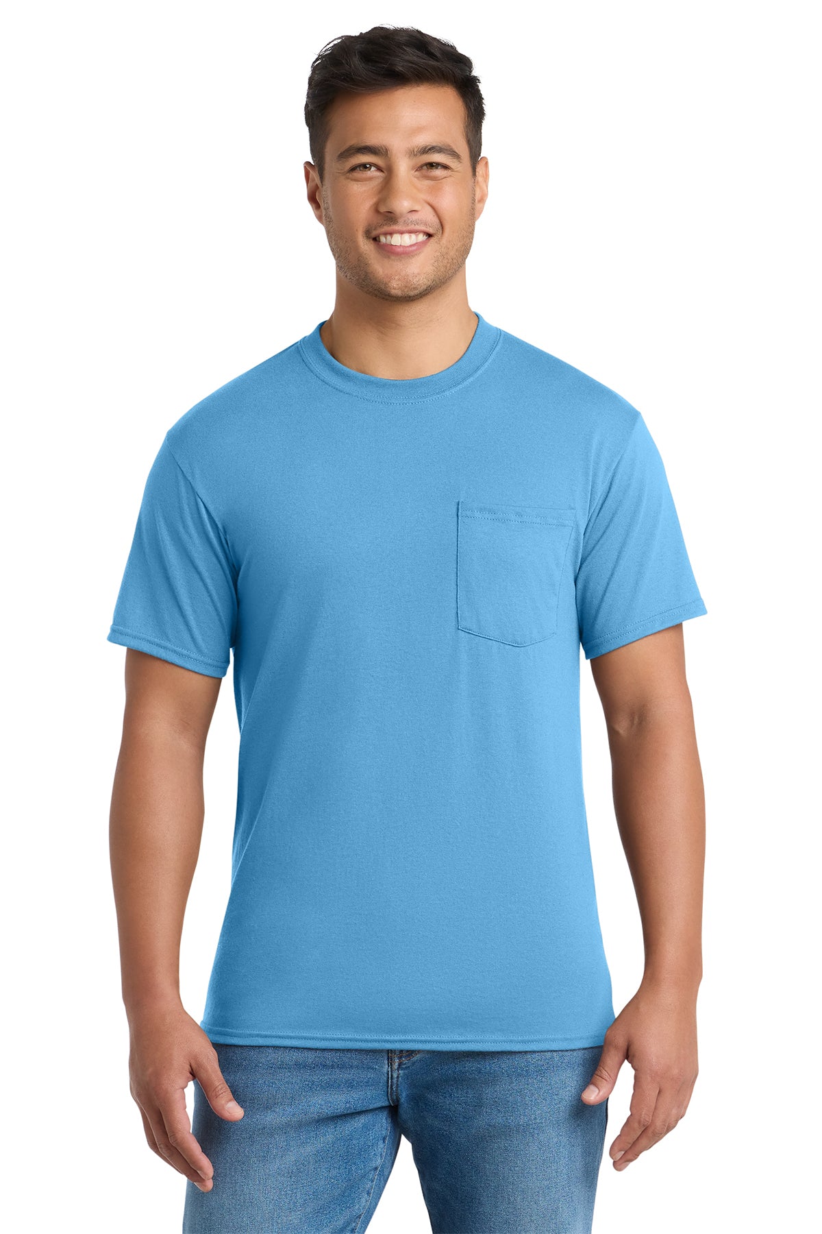 Port & Co™ Core Blend Pocket Tee – PC55P