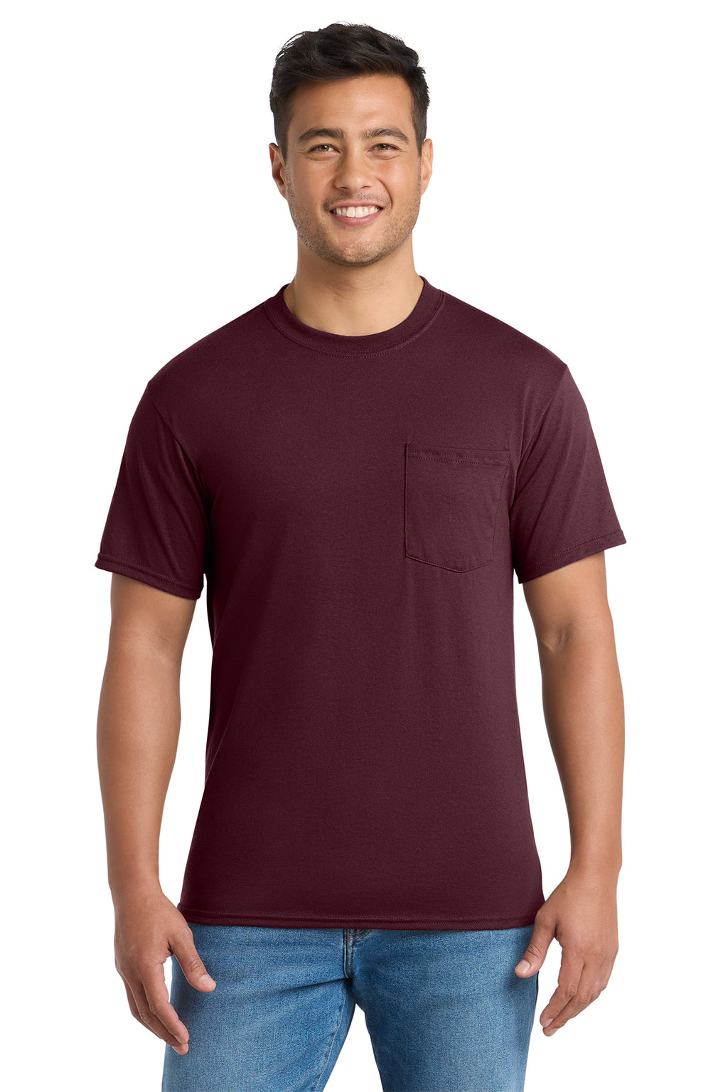 Port & Co™ Core Blend Pocket Tee – PC55P