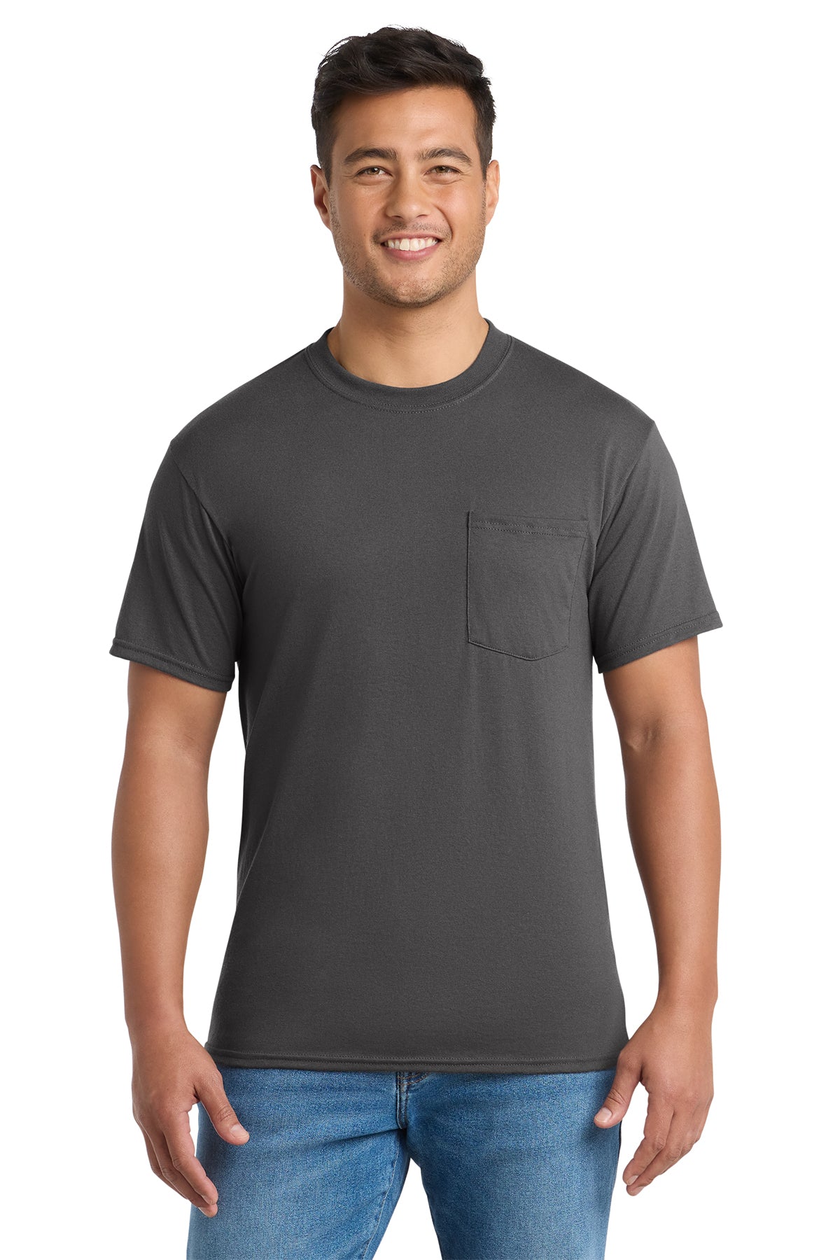 Port & Co™ Core Blend Pocket Tee – PC55P