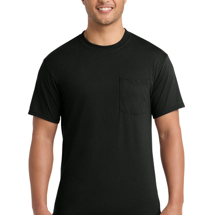 Port & Co™ Core Blend Pocket Tee – PC55P