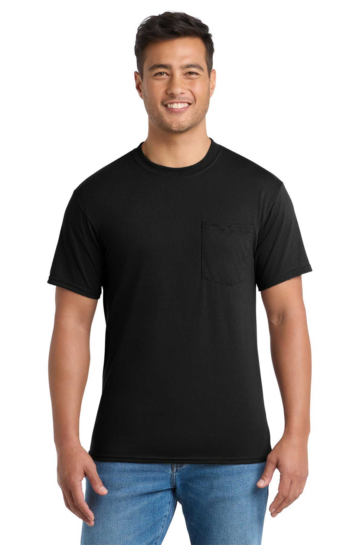 Port & Co™ Core Blend Pocket Tee – PC55P