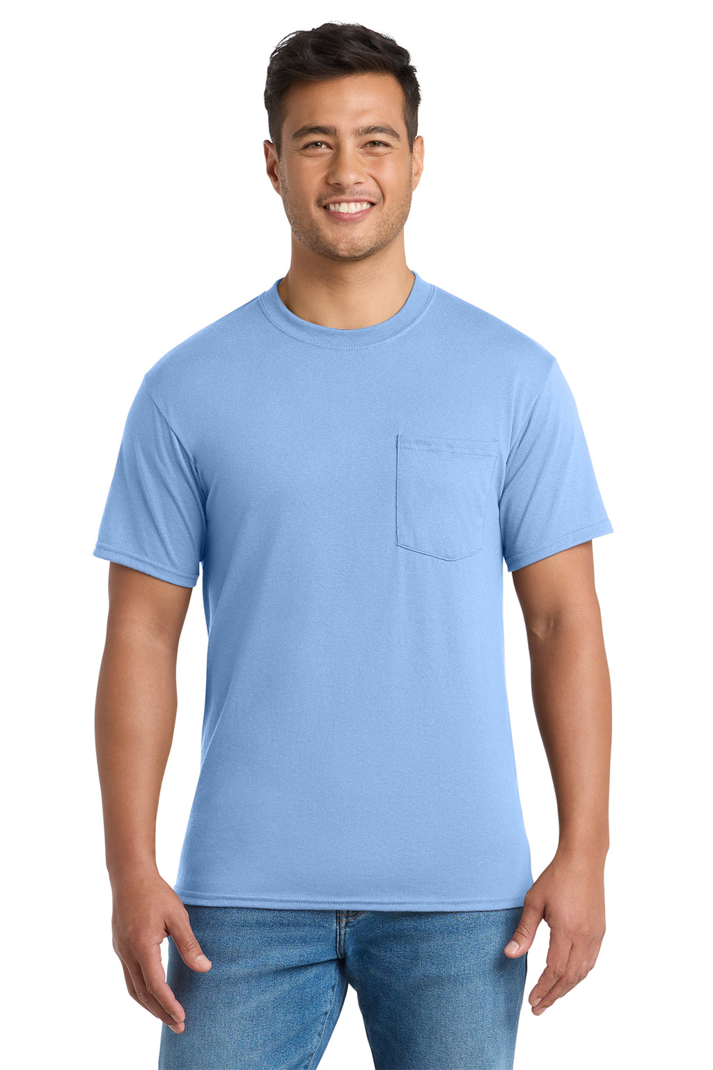 Port & Co™ Core Blend Pocket Tee – PC55P