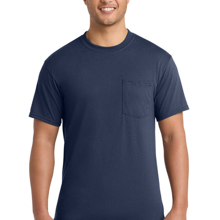 Port & Co™ Core Blend Pocket Tee – PC55P