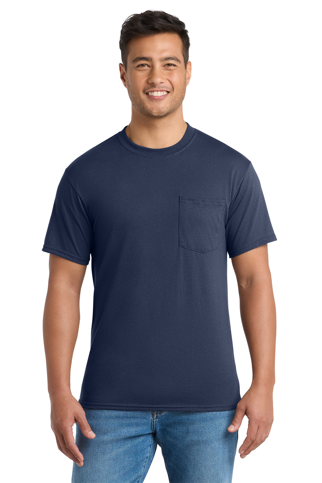 Port & Co™ Core Blend Pocket Tee – PC55P