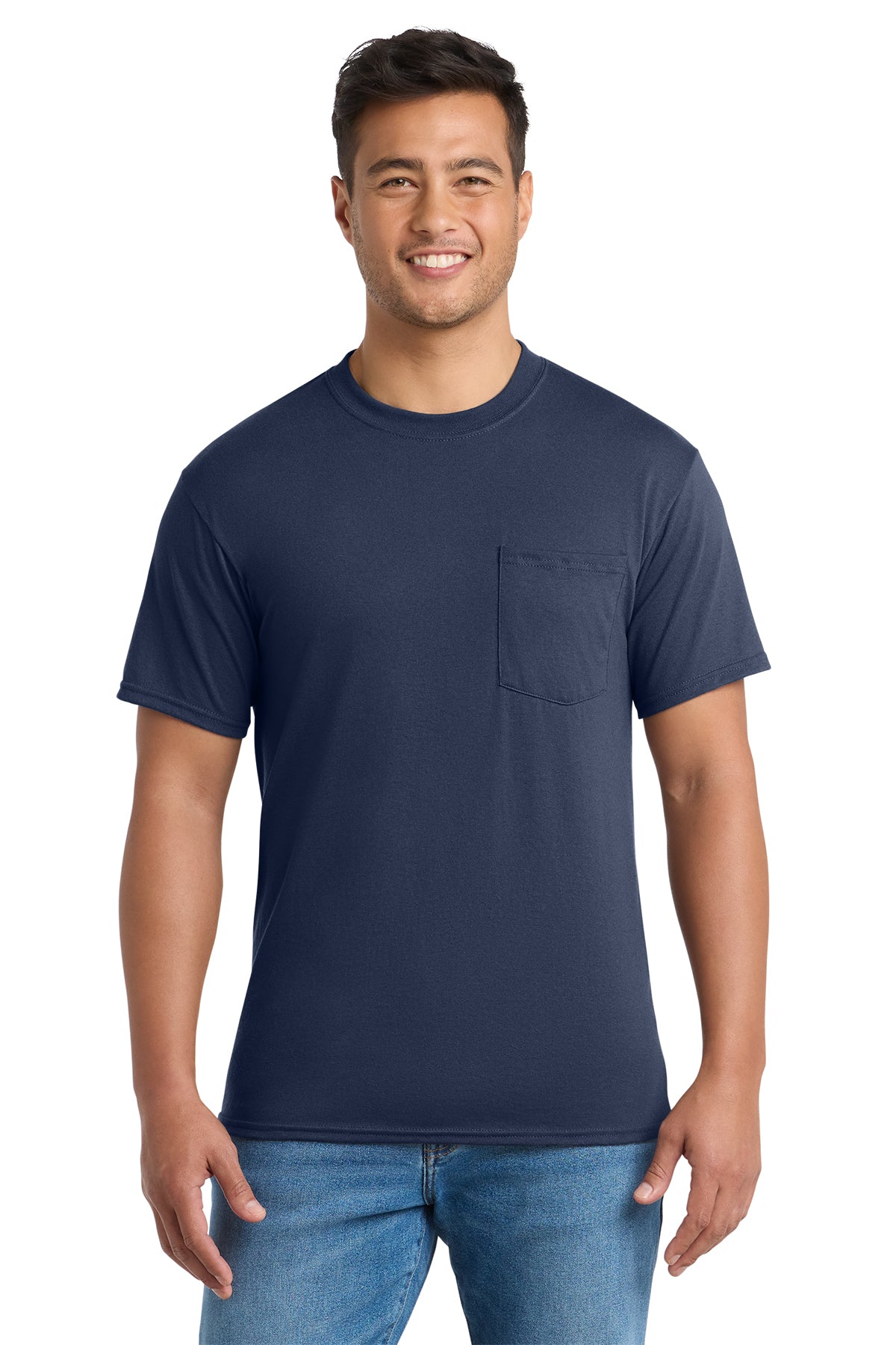 Port & Co™ Core Blend Pocket Tee – PC55P