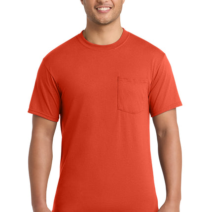 Port & Co™ Core Blend Pocket Tee – PC55P