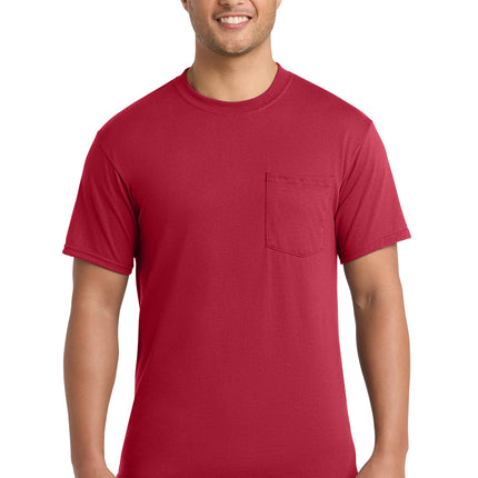Port & Co™ Core Blend Pocket Tee – PC55P