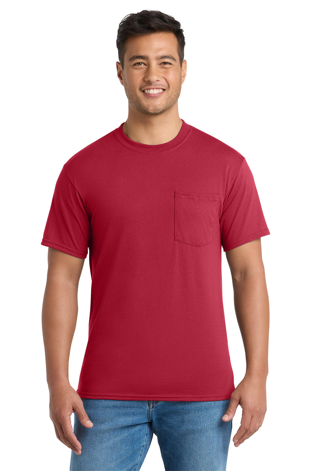 Port & Co™ Core Blend Pocket Tee – PC55P