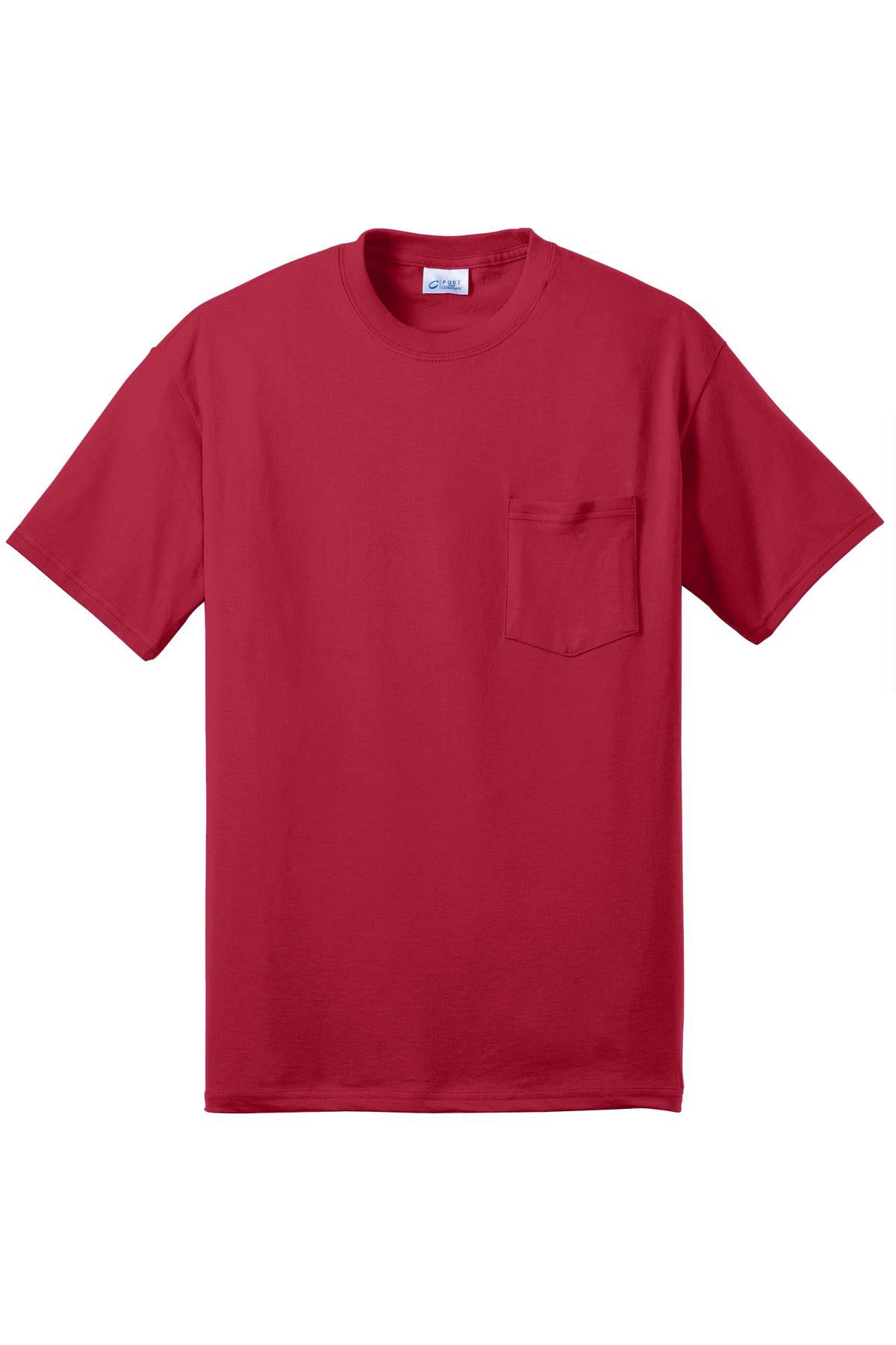 Port & Co™ Core Blend Pocket Tee – PC55P