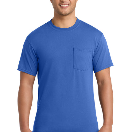 Port & Co™ Core Blend Pocket Tee – PC55P